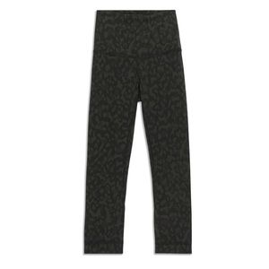 Lululemon Align HR Pant in Wild Thing Camo Dark Olive Multi in size 8
